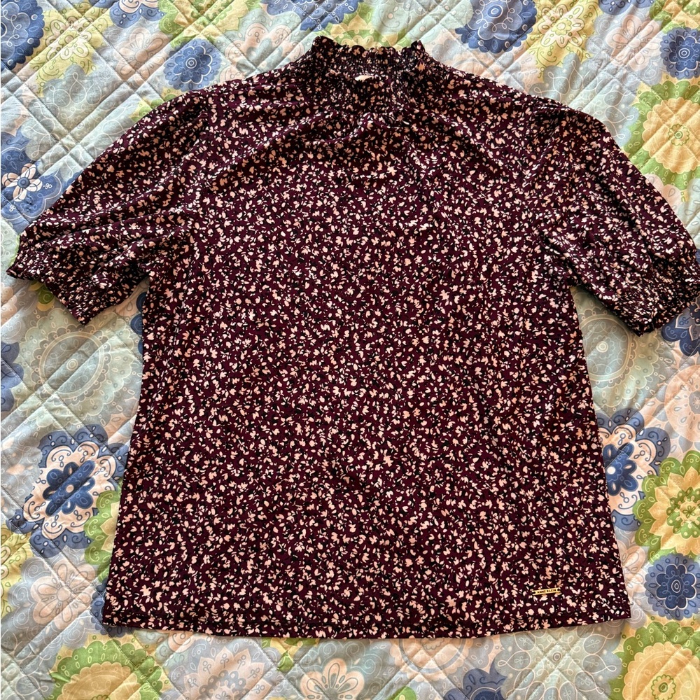 💐😍 Anne Klein Floral Print Top😍💐